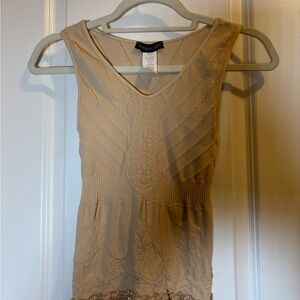 Patrizia Luca Women's Cream Tank Size S